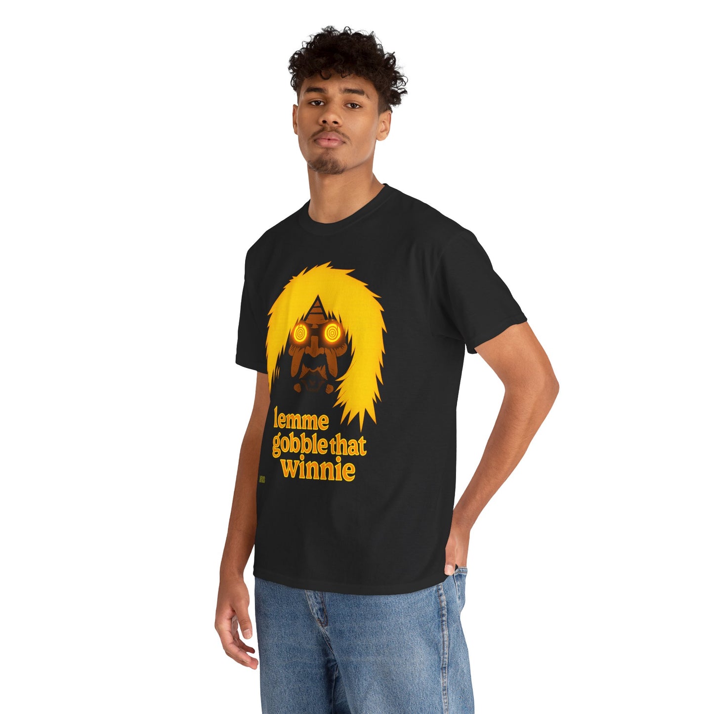 Gobble That Tee — Camiseta negra unisex  | DROP_06 DØSIS | Humor negro anime