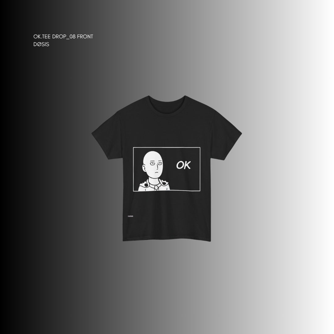 OK.TEE — Camiseta minimal con actitud muda | DROP_08 DØSIS