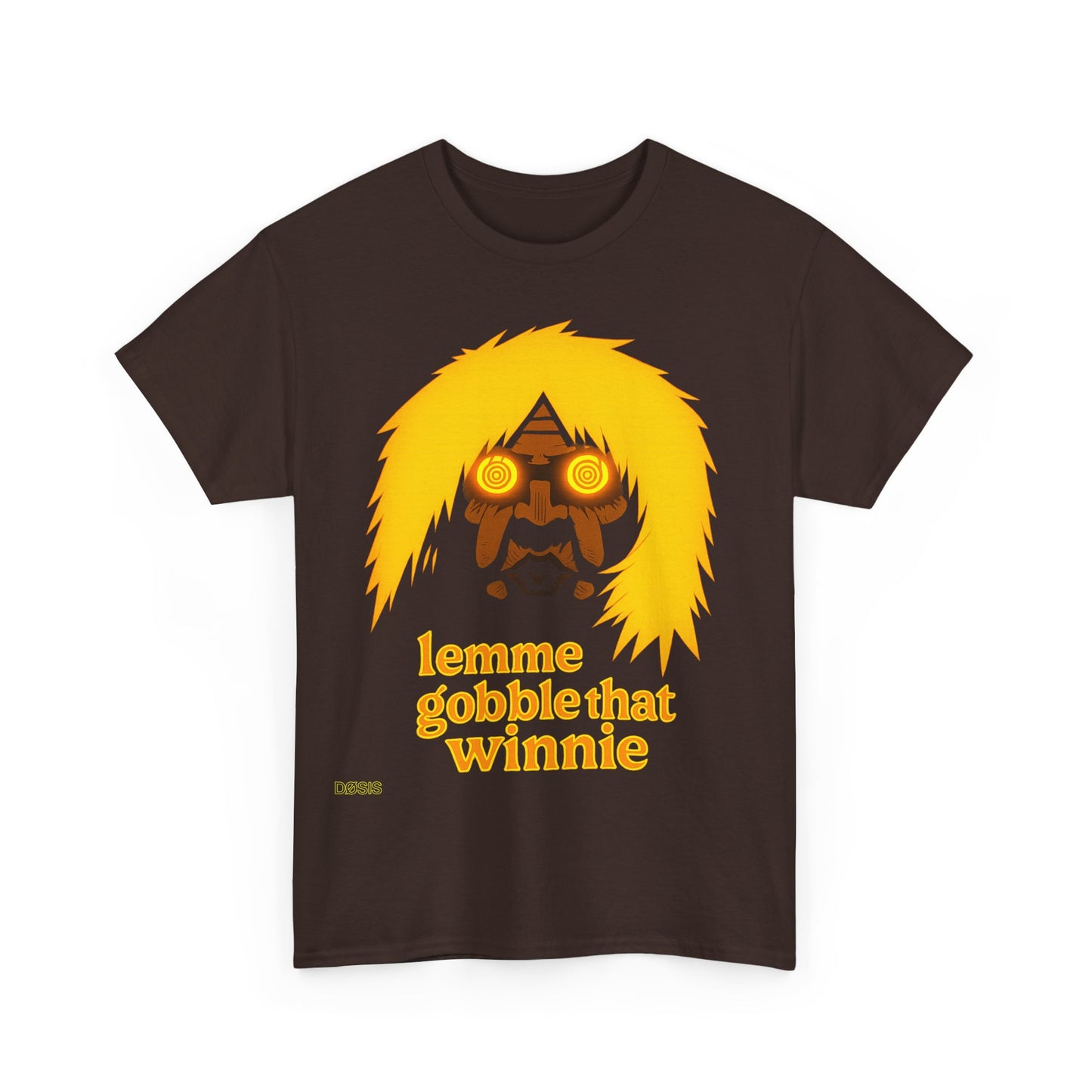 Gobble That Tee — Camiseta negra unisex  | DROP_06 DØSIS | Humor negro anime