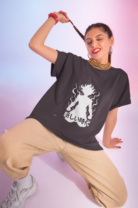 黒火 (Kurohi) – Camiseta negra japonesa unisex | DROP_01 DØSIS | Estilo darkwear minimalista