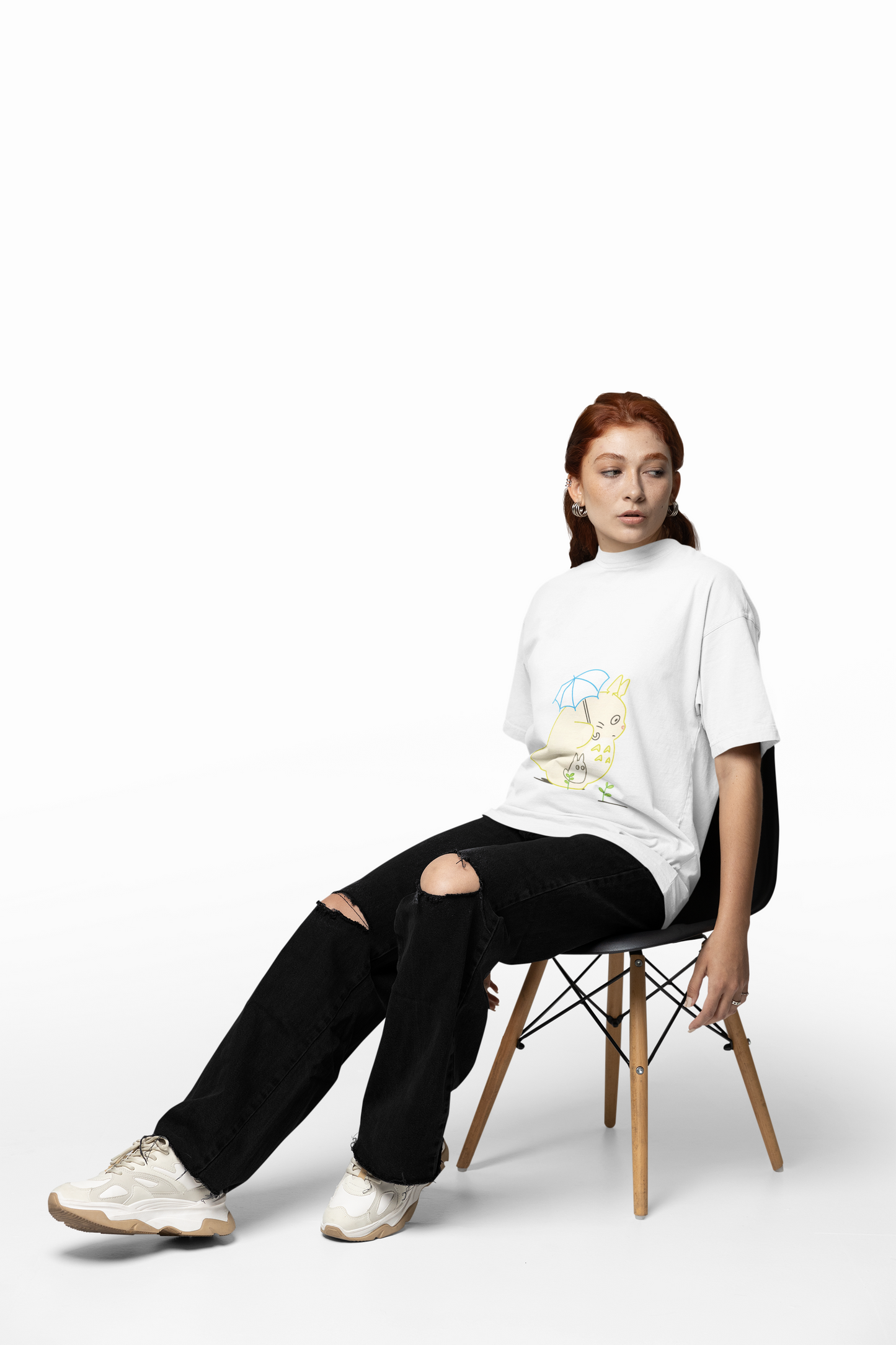 CUTE.EXE TEE – Camiseta Oversized Estilo Anime Glitch Tierna y Rara | DROP_09 DØSIS