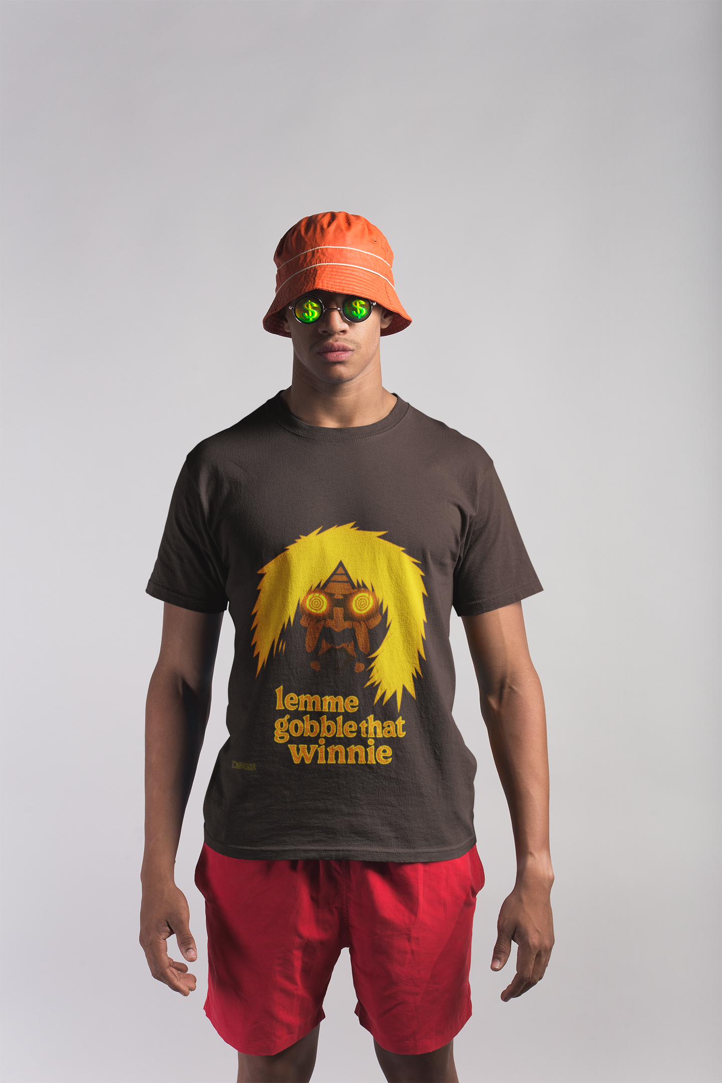 Gobble That Tee — Camiseta negra unisex  | DROP_06 DØSIS | Humor negro anime