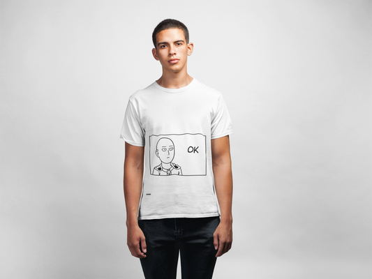 OK.TEE — Camiseta minimal con actitud muda | DROP_08 DØSIS