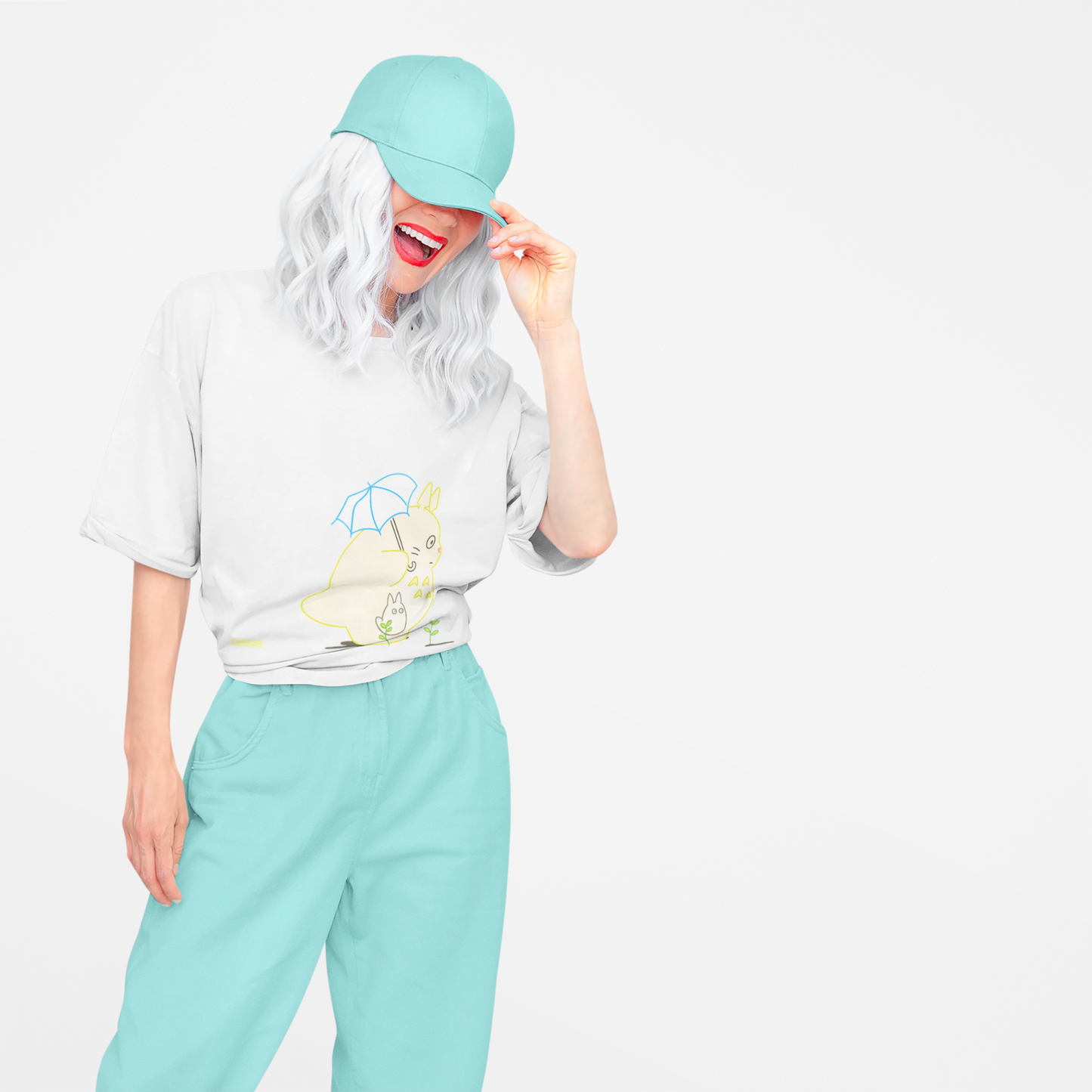 CUTE.EXE TEE – Camiseta Oversized Estilo Anime Glitch Tierna y Rara | DROP_09 DØSIS