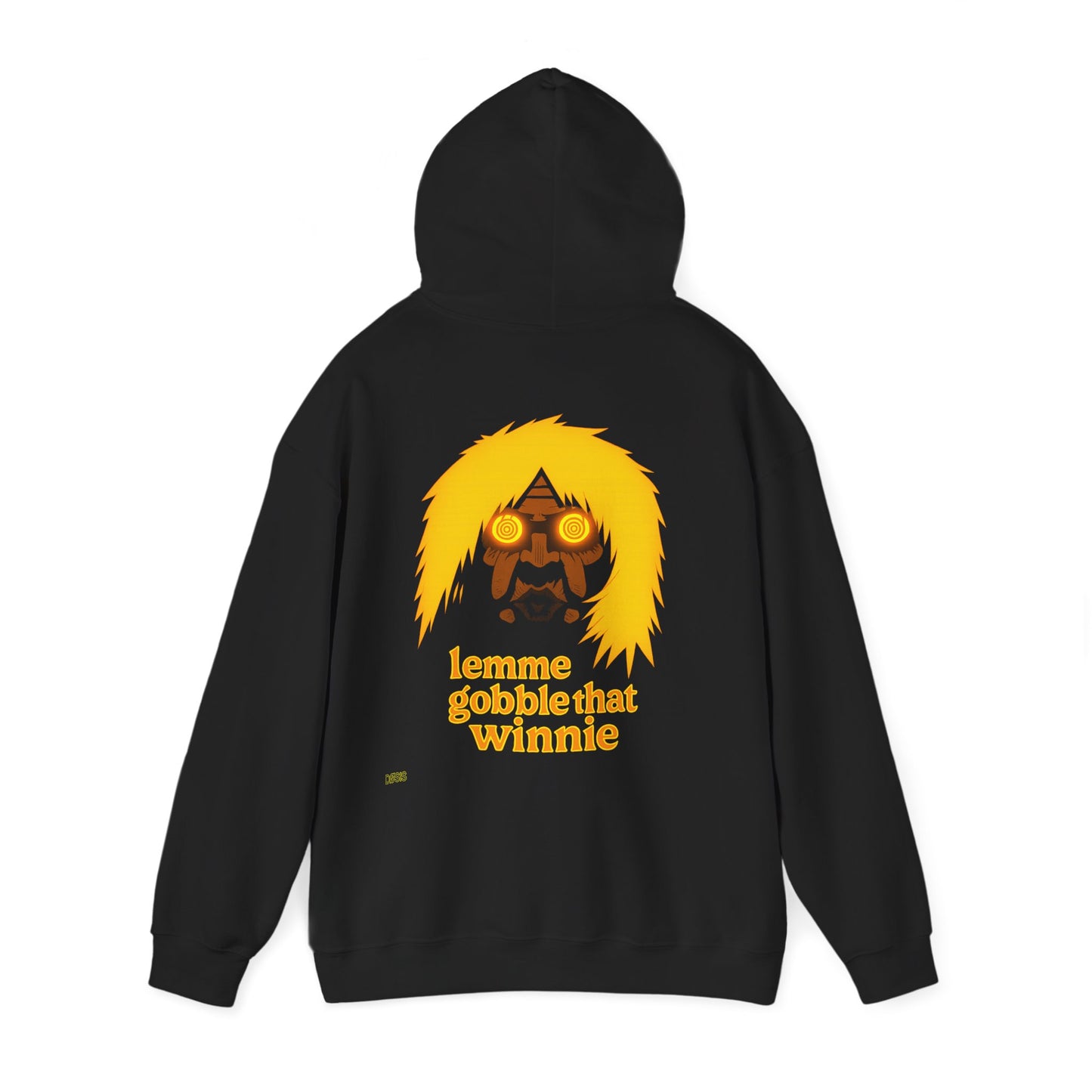 Gobble That Hoodie — Sudadera negra unisex | DROP_06 DØSIS