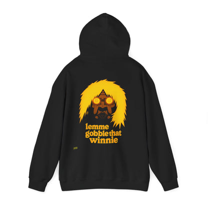 Gobble That Hoodie — Sudadera negra unisex | DROP_06 DØSIS