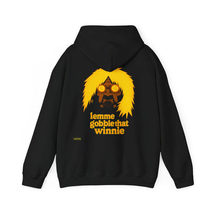 Gobble That Hoodie — Sudadera negra unisex | DROP_06 DØSIS