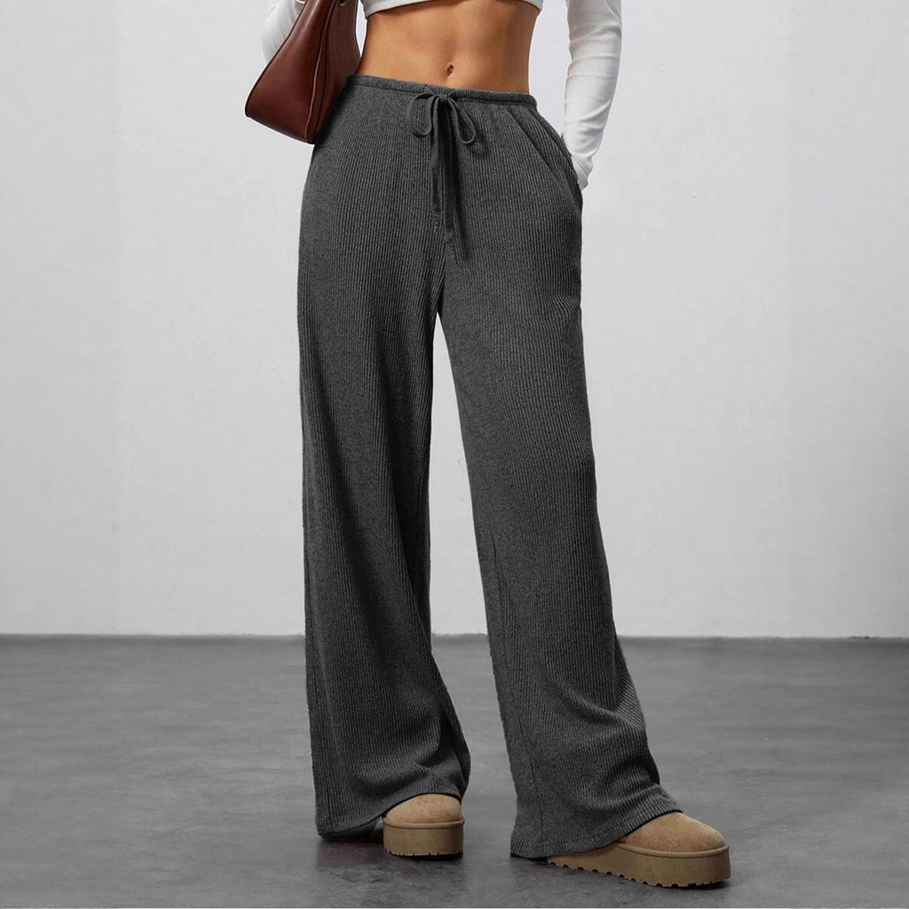 Pantalón Ribbed Flow: Confort Estructural