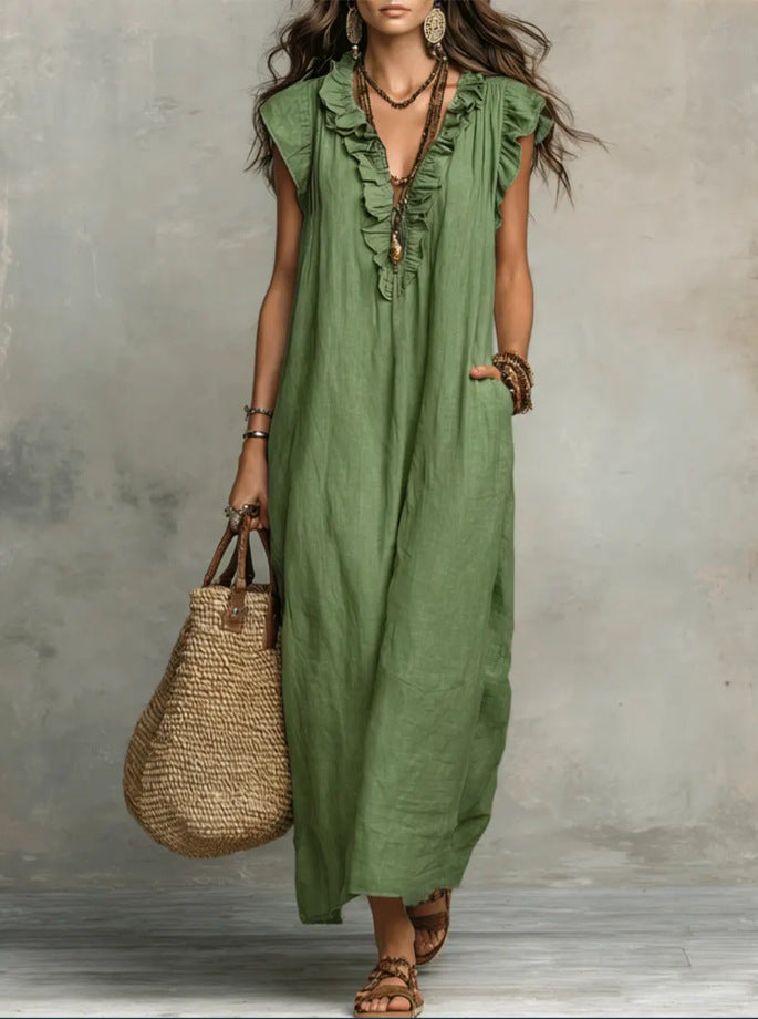 Vestido Túnica Lyon: Silueta Estructural & Bolsillos