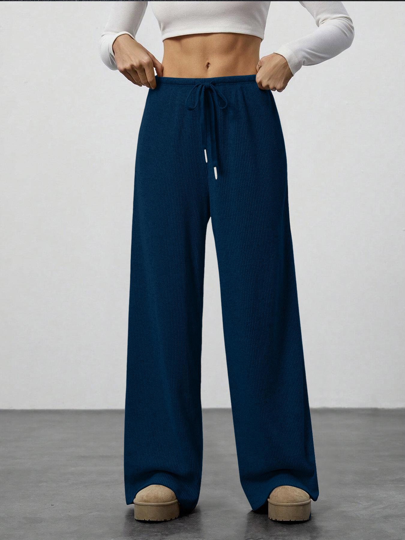 Pantalón Ribbed Flow: Confort Estructural