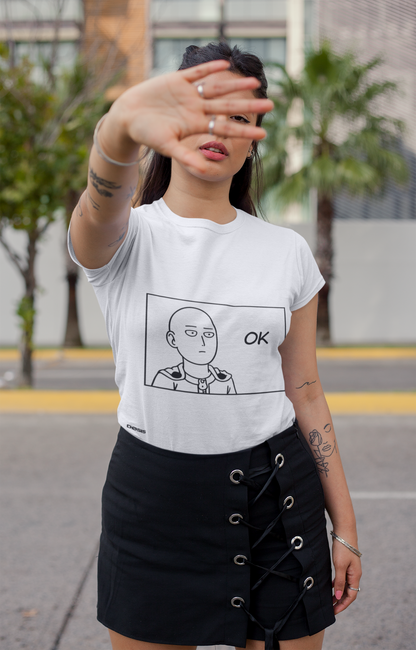 OK.TEE — Camiseta minimal con actitud muda | DROP_08 DØSIS