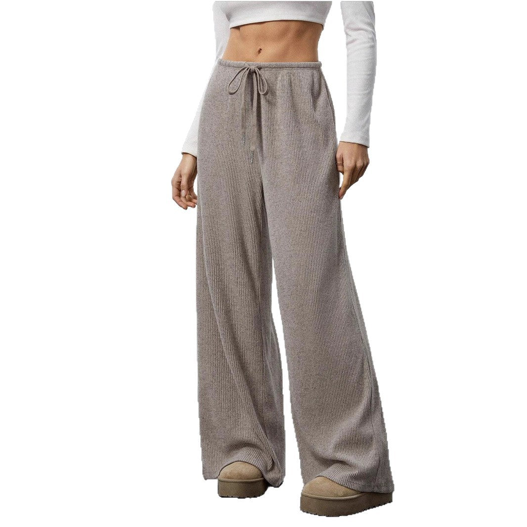 Pantalón Ribbed Flow: Confort Estructural