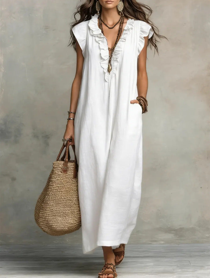 Vestido Túnica Lyon: Silueta Estructural & Bolsillos