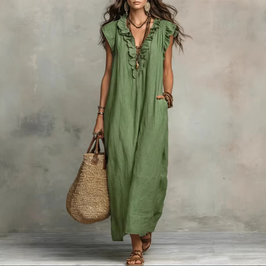 Vestido Túnica Lyon: Silueta Estructural & Bolsillos